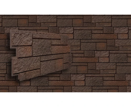 Фасадная панель Vox Solid Sandstone Dark Brown - фото 20877