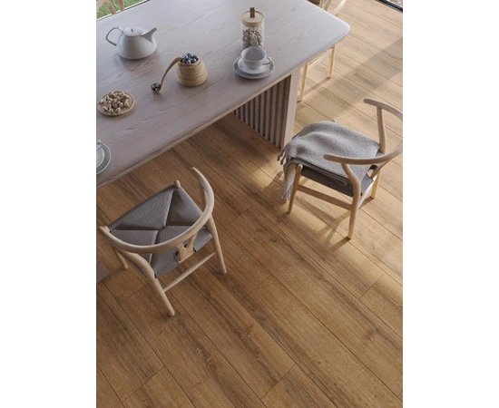 Ламинат EGGER Large Aqua Plus Дуб Шерман коньяк коричневый EPL184 - фото 33729