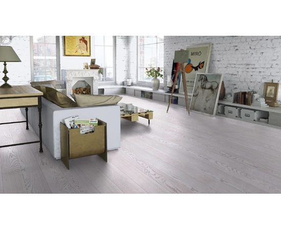 Паркетная доска Tarkett TANGO ART - Дуб GREY ROME 1-полосный - фото 38101