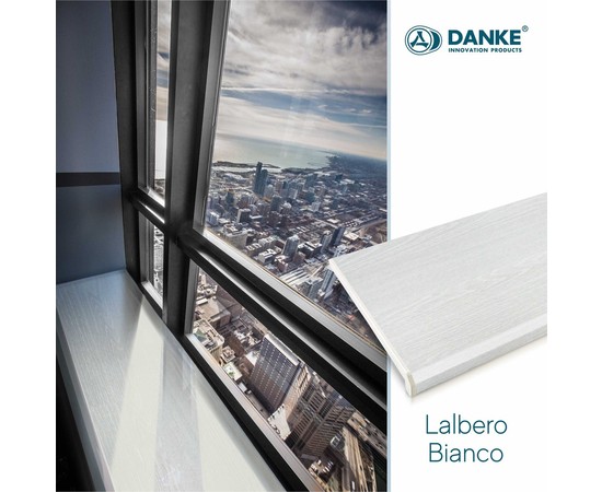 Подоконник ПВХ Danke Premium Lalbero Bianco 200 мм