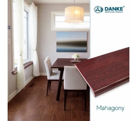 Подоконник ПВХ Danke Premium Mahagony 100 мм - фото 6071mini