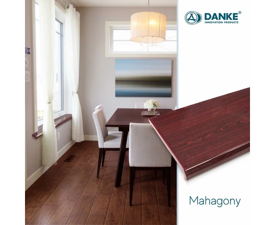 Подоконник ПВХ Danke Premium Mahagony 200 мм - фото 6077