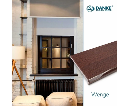 Подоконник ПВХ Danke Premium Wenge 150 мм - фото 6155