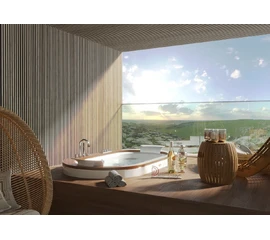 Декоративная реечная панель из полистирола Decor-Dizayn 904-65SH Горная лиственница - фото 55551mini