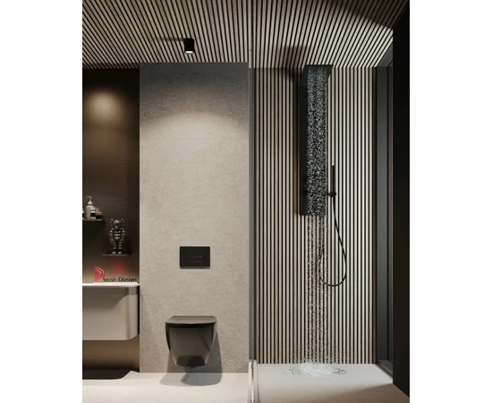 Декоративная реечная панель из полистирола Decor-Dizayn 904-65SH Горная лиственница - фото 55554