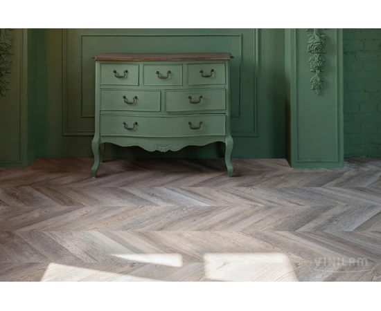 Виниловый ламинат Vinilam Parquet Chevron Шампань RI153616CL4 - фото 57180