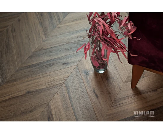 Виниловый ламинат Vinilam Parquet Chevron Лувр I107516 - фото 57222