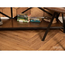 Кварц-виниловый пол Vinilam Herringbone Glue Паркет Де Вилль GD11210
