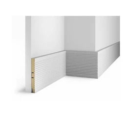 Плинтус напольный МДФ Cosca Decor AP11 под покраску