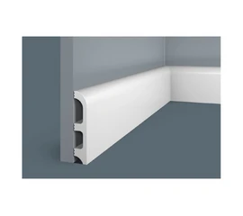 Плинтус напольный Экополимер Cosca Decor PX014 под покраску