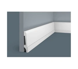 Плинтус напольный Экополимер Cosca Decor PX023 под покраску