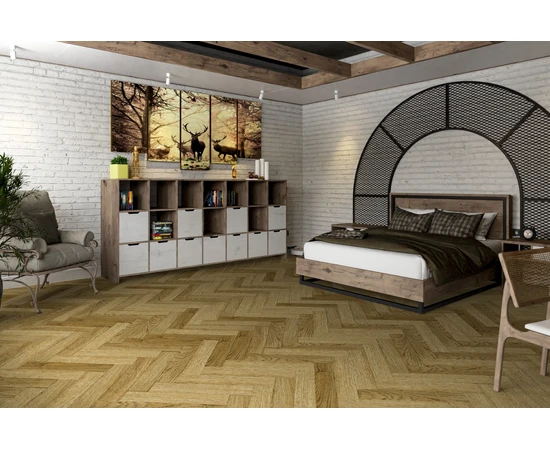 Кварц-виниловая LVT плитка DAMY FLOOR LONDON LVT 190902EL-07-LVT Шеффилд - фото 199751