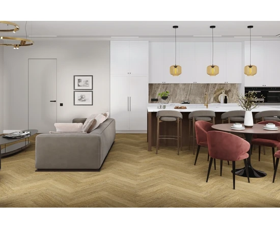 Кварц-виниловая LVT плитка DAMY FLOOR LONDON LVT 191023EL-13-LVT Эдинбург - фото 199795