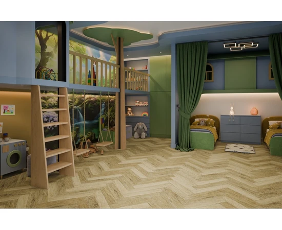 Кварц-виниловая LVT плитка DAMY FLOOR LONDON LVT 191023EL-13-LVT Эдинбург - фото 199787