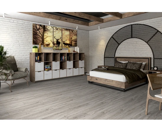 Кварц-виниловая LVT плитка DAMY FLOOR FAMILY SL3683-6-LVT Дуб Английский - фото 200115