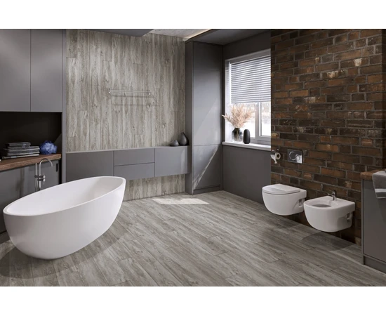 Кварц-виниловая LVT плитка DAMY FLOOR FAMILY SL3683-6-LVT Дуб Английский - фото 200147