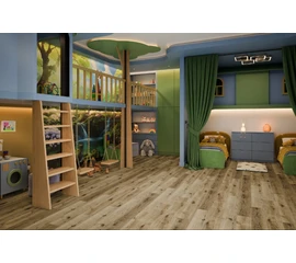 Кварц-виниловая LVT плитка DAMY FLOOR FAMILY T7020-4-LVT Дуб Провинциальный - фото 200175mini