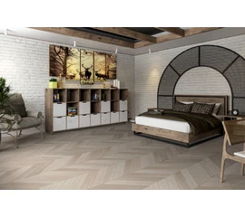 Кварц-виниловая LVT плитка DAMY FLOOR CHEVRON LVT DF02-Ch-LVT Пале-Рояль - фото 200467mini