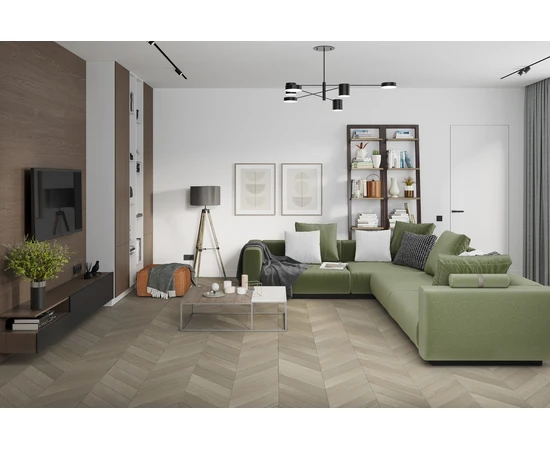 Кварц-виниловая LVT плитка DAMY FLOOR CHEVRON LVT DF02-Ch-LVT Пале-Рояль - фото 200479