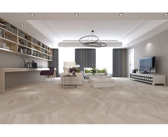 Кварц-виниловая LVT плитка DAMY FLOOR CHEVRON LVT DF02-Ch-LVT Пале-Рояль - фото 200451