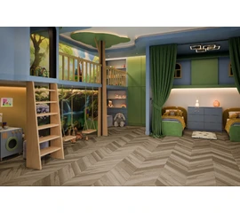 Кварц-виниловая LVT плитка DAMY FLOOR CHEVRON LVT DF05-Ch-LVT Сен-Жермен - фото 200615mini