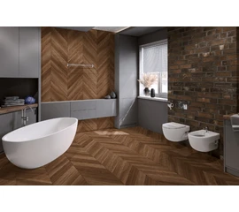 Кварц-виниловая LVT плитка DAMY FLOOR CHEVRON LVT DF07-Ch-LVT Шайо - фото 200683mini