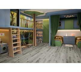 Кварцевый SPC ламинат DAMY FLOOR FAMILY T7020-2 Дуб Классический Серый - фото 201427mini