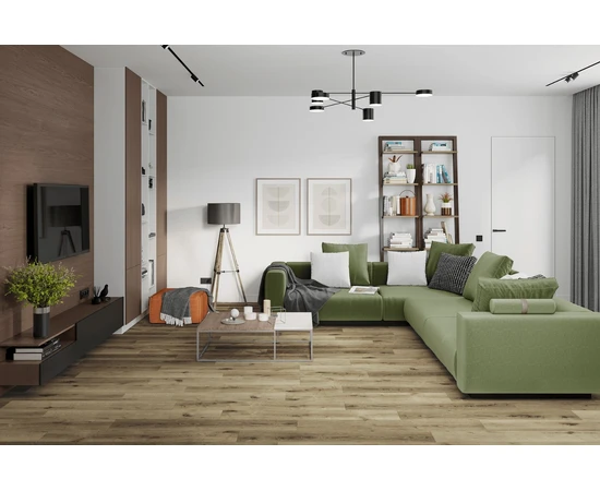 Кварцевый SPC ламинат DAMY FLOOR FAMILY T7020-4 Дуб Провинциальный - фото 201535