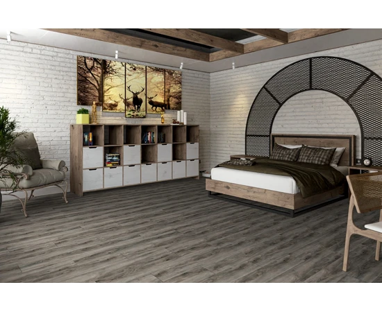 Кварцевый SPC ламинат DAMY FLOOR FAMILY TCM359-25 Дуб Кантри - фото 201823