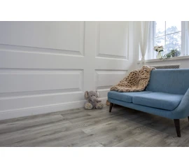 Кварцевый SPC ламинат DAMY FLOOR FAMILY TCM369-28 Дуб Рустикальный Cерый - фото 201871mini