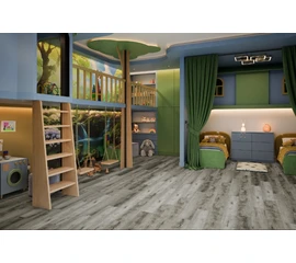Кварцевый SPC ламинат DAMY FLOOR FAMILY TCM369-28 Дуб Рустикальный Cерый - фото 201851mini