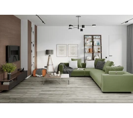 Кварцевый SPC ламинат DAMY FLOOR FAMILY TCM369-28 Дуб Рустикальный Cерый - фото 201867mini