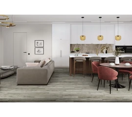 Кварцевый SPC ламинат DAMY FLOOR FAMILY TCM369-28 Дуб Рустикальный Cерый - фото 201843mini