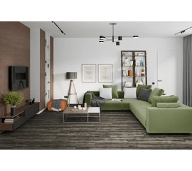Кварцевый SPC ламинат DAMY FLOOR FAMILY TCM369-7 Дуб Рустикальный Черный - фото 201899mini