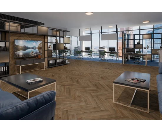 Кварцевый SPC ламинат DAMY FLOOR LONDON 0036-1 Дерби - фото 202015