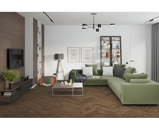 Кварцевый SPC ламинат DAMY FLOOR LONDON 0036-1 Дерби - фото 202011
