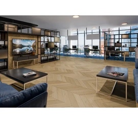 Кварцевый SPC ламинат DAMY FLOOR CHEVRON DF03-Ch Тюильри - фото 202543mini