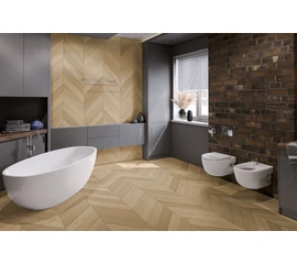 Кварцевый SPC ламинат DAMY FLOOR CHEVRON DF03-Ch Тюильри - фото 202551mini