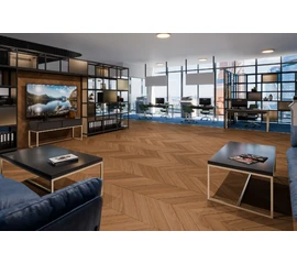 Кварцевый SPC ламинат DAMY FLOOR CHEVRON DF08-Ch Блуа - фото 202755mini