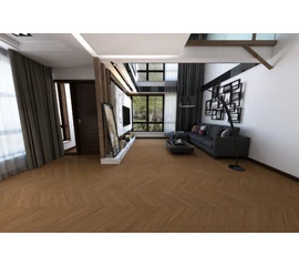 Кварцевый SPC ламинат DAMY FLOOR CHEVRON DF08-Ch Блуа - фото 202759mini