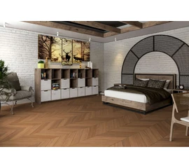 Кварцевый SPC ламинат DAMY FLOOR CHEVRON DF08-Ch Блуа - фото 202751mini