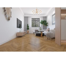 Кварцевый SPC ламинат DAMY FLOOR CHEVRON DF09-Ch Монсоро - фото 202799mini