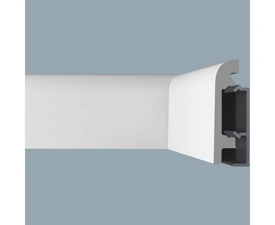 Плинтус напольный XPS Bello deco П16 из дюрополимера - фото 16024