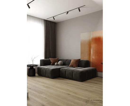 SPC ламинат FirstFloor Коньячный старый дуб 1F015 - фото 204603