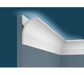 Карниз Cosca Decor KX045 85х55х2000 мм - фото 211331mini