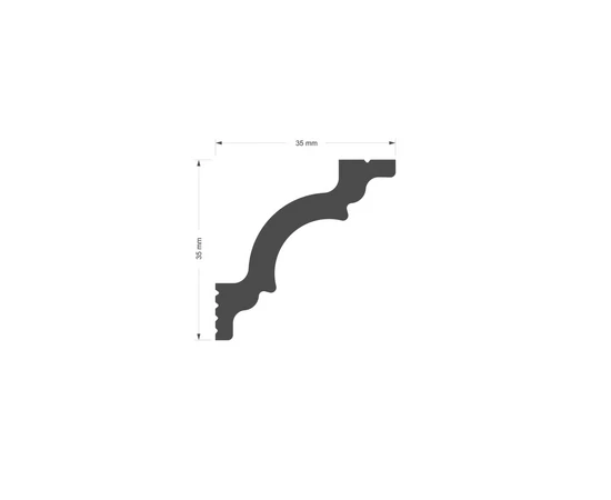 Карниз Decostar Polystyle SG-A35/35 - фото 212083