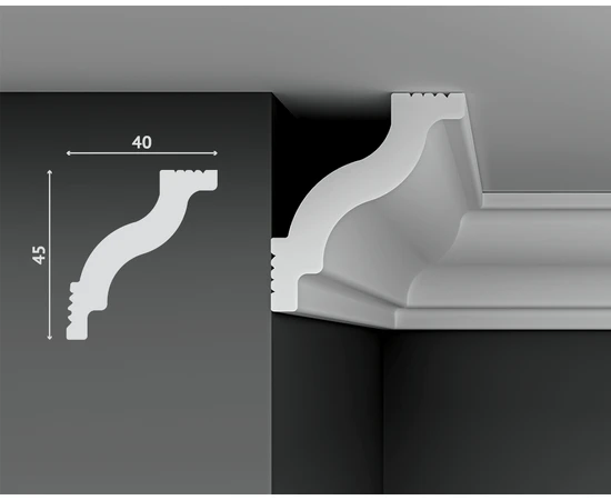 Карниз Decostar Polystyle SG-45/40 - фото 212123