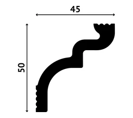 Карниз Decostar Polystyle SG-50/45 - фото 212143mini