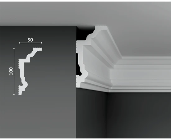 Карниз Decostar Polystyle SG-B100/50 - фото 212291
