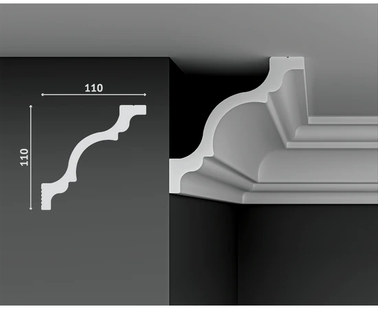 Карниз Decostar Polystyle SG-B110/110 - фото 212303